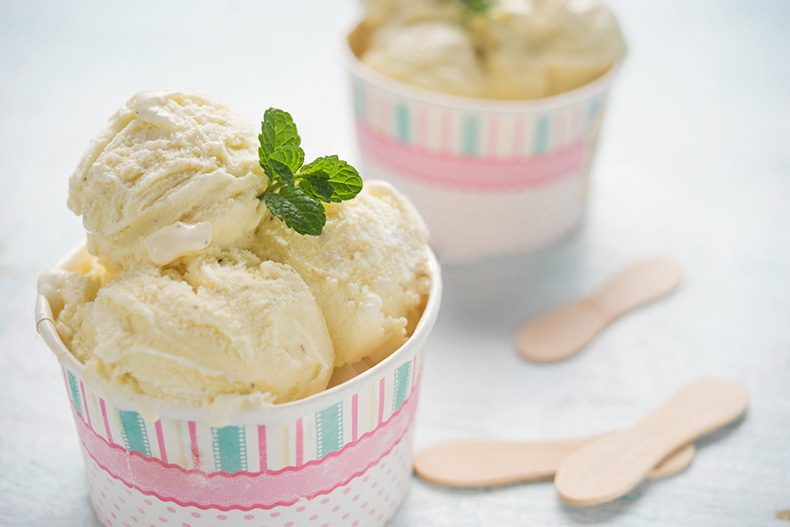 Printing ice cream bowl