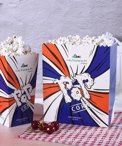 Popcorn folding box
