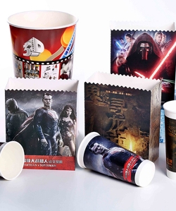 Theme popcorn box