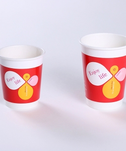 Advertising paper cup